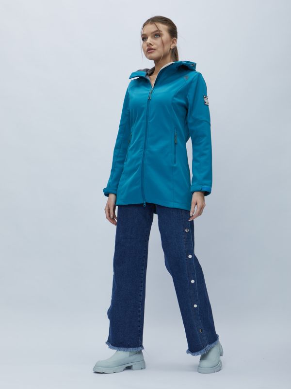 Women's windbreaker MTFORCE spring blue 22210S